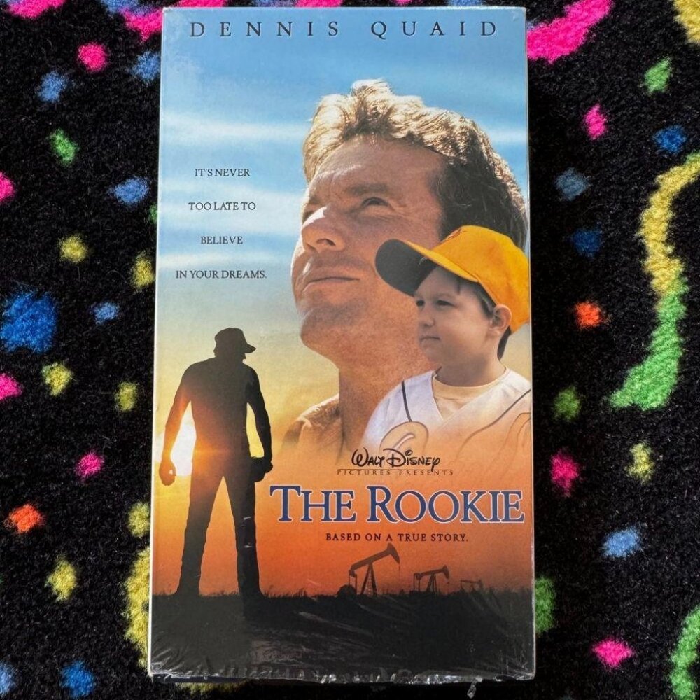 THE ROOKIE VHS
